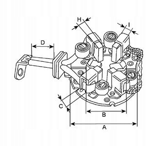 SOPORTE DE ESCOBILLAS SOPORTE SZOTEK 333967 HC-CARGO 