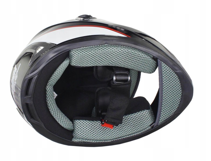 HELMET SAFEBET HF-122 BLACK Q66 WITH MOTOGENERIC photo 4 - milautoparts-fr.ukrlive.com