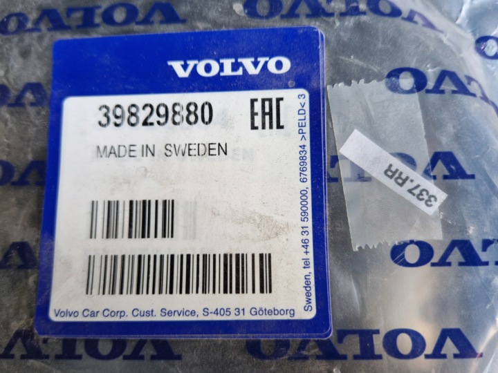 VOLVO XC90 II INFÉRIEURE DOUBLURE MOULURE PARE-CHOCS GAUCHE AVANT ORIGINAL 31383800