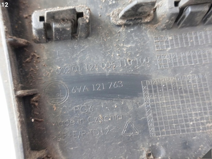 SKODA FABIA IV 4 6VA 21- PARE-CHOCS PARE-CHOCS AVANT (4XPDC) 6VA807221
