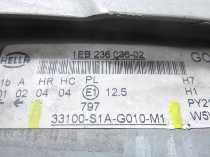 PHARE DROITE AVANT HONDA ACCORD VI 33100S1AG010M1
