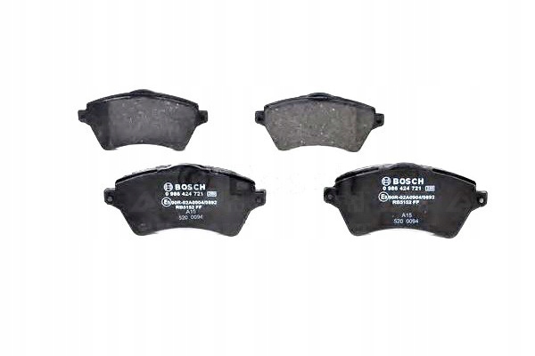 KIT ENSEMBLE PLAQUETTES FREINS [BOSCH]
