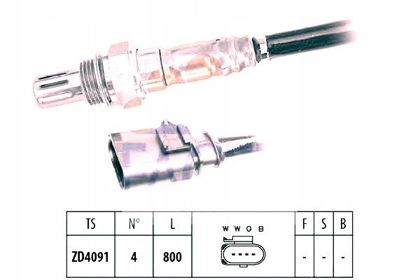 SONDA LAMBDA AUDI A1 1,4 TFSI - 1-998-199 EPS 