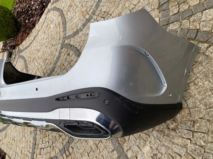 MERCEDES 254 GLC AMG PARE-CHOCS SPOILER CHROME ARRIÈRE 2548859001 ORIGINAL