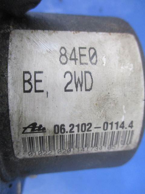 OPEL AGILA A POMPE CONTRÔLEUR ABS 5WK84118