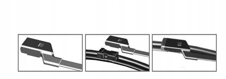 ESCOBILLAS HQ AERO DYNAMIC PARTE DELANTERA + PARTE TRASERA AUDI A4 B8 