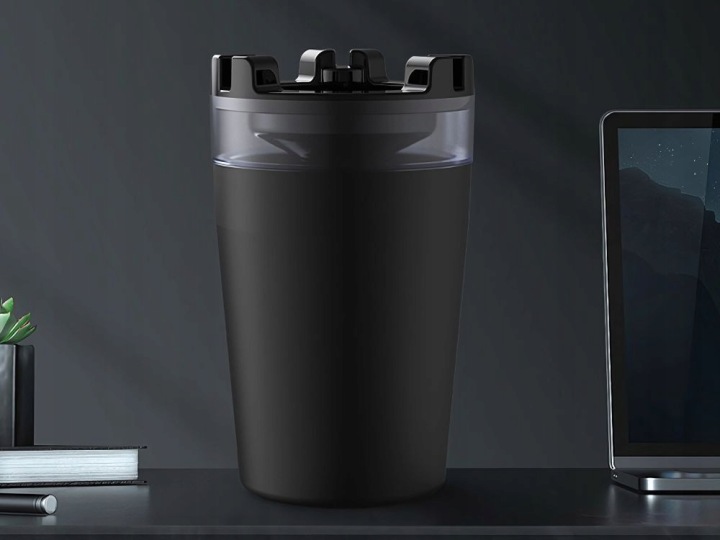 CENDRIER GODET AUTOMOBILE DOMESTIQUE AVEC UGASZACZEM PAPIEROSA CORBEILLE CUPHOLDER