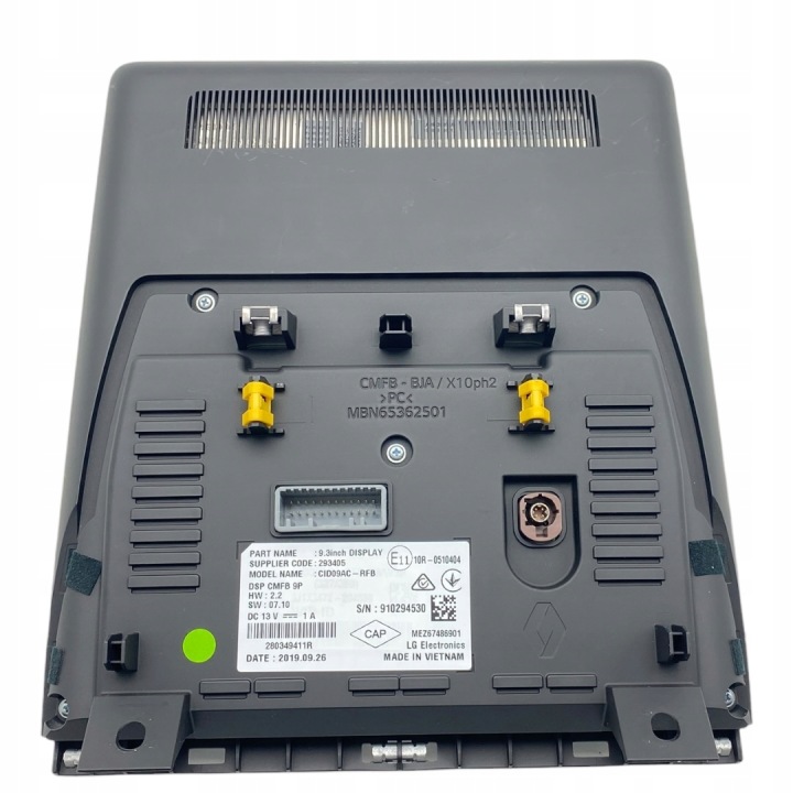 RADIO MONITEUR MONITEUR ÉCRAN MULTIMEDIOW RENAULT CLIO V ZOE AVEC LIFT