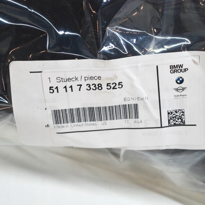 BMW X3 F25 MOUSSE PARE-CHOCS AVANT 51117338525 2013