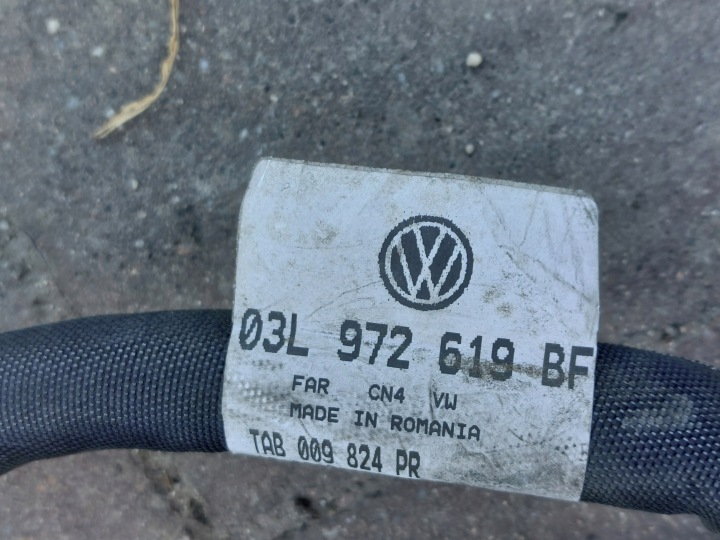 FAISCEAU DE CÂBLES INSTALLATION ÉLECTRIQUE MOTEUR 2.0 TDI CFF CFFB VW PASSAT B7 03L972619BF