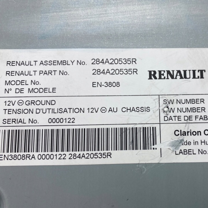 MODULE CONTRÔLEUR PDC RENAULT SYMBIOZ 1.6 E-TECH 284A20535R