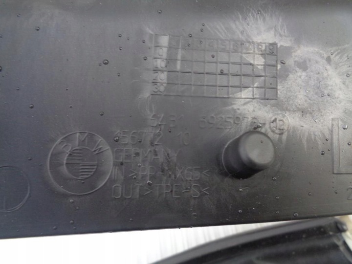 DOUBLURE DE PASSAGE DE ROUE PROTECTION INFÉRIEUR COMPLET BMW E81 E82 E87 E90 E91 E93