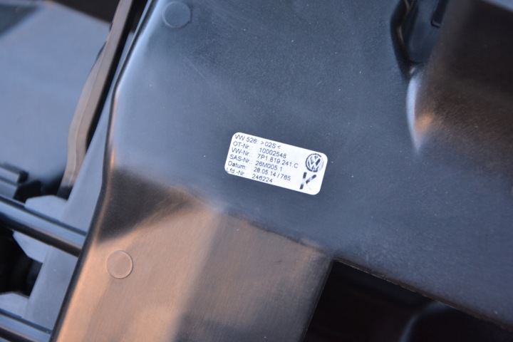 PLANCHE CONSOLE COCKPIT VW TOUAREG 7P 7P1858295