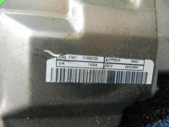 SUPPORT CAOUTCHOUC 51860330 FIAT GRANDE PUNTO