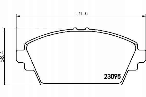 HELLA PAGID ZAPATAS DE FRENADO 410604U125 410604U126 