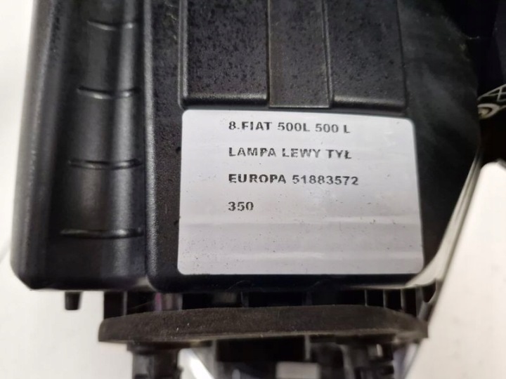 FIAT 500L PHARE GAUCHE ARRIÈRE GAUCHE ARRIÈRE EUROPE 51883572