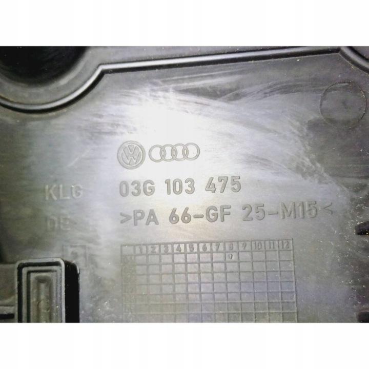 COUVERCLE DE SOUPAPES AUDI A3 8P 2.0 TDI CODE MOTEUR BKD 03G103475 NR25