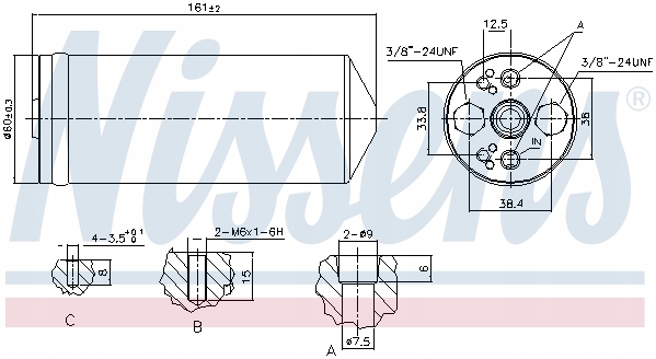 DESHUMECTADORES DE ACONDICIONADOR NISSENS 95056 