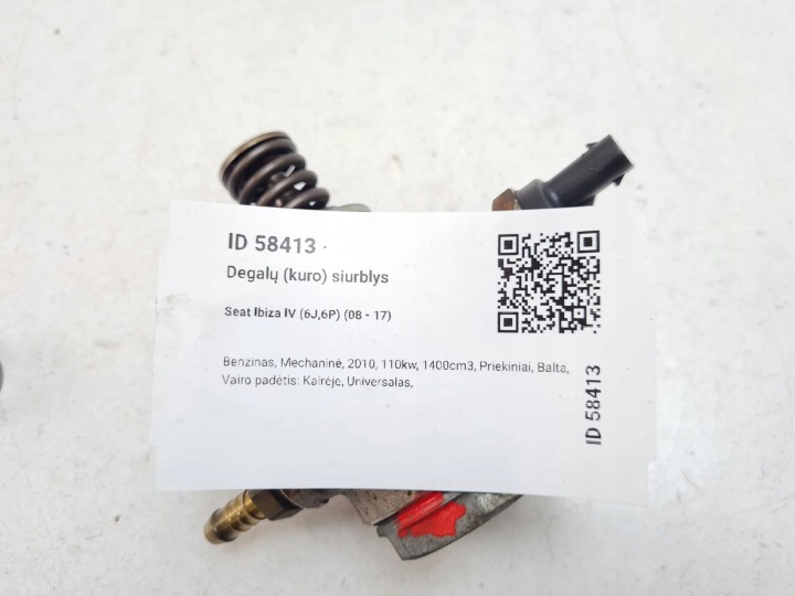 2010 SEAT IBIZA IV (6J,6P) POMPE INJECTION 03C127026E