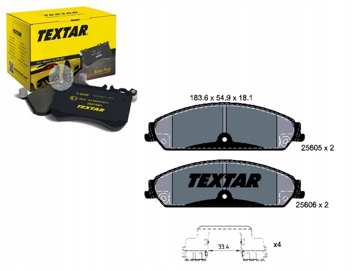 ZAPATAS DE FRENADO CHRYSLER 200 300 C 300C DODGE CHA 