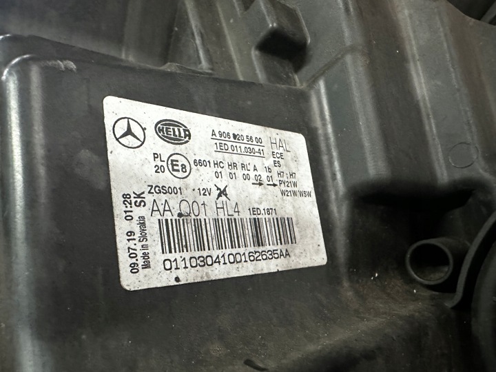 PHARE AVANT MERCEDES SPRINTER 2 II W906 LIFT ORDINAIRE 13-19 LH A9068205600