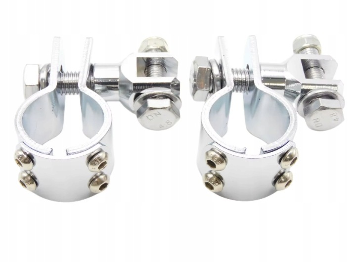 COLLIER PROTECTION/DÉFENSE 32 MM 1-1/4″ CHROME AVEC MONTAGE SPACEROWKI POIGNÉES ÉCLAIRAGE
