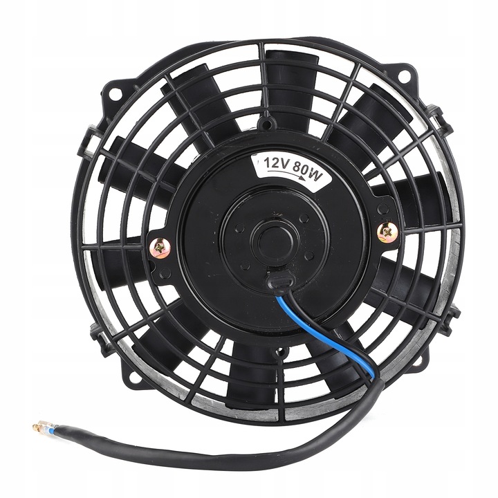 UNIVERSAL VENTILADOR DEL RADIADOR 12V 80W NEGRO 