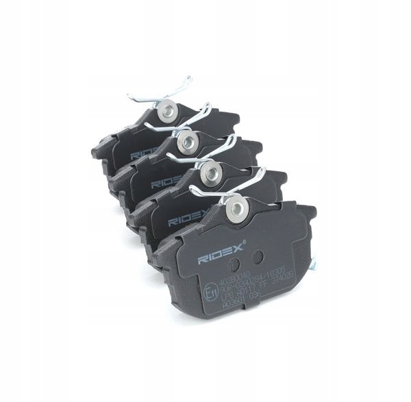KIT VERS ÉCHANGES PLAQUETTES FREINS RIDEX 402B0040 ARRIÈRE VERS FORD VERS MAZDA 3