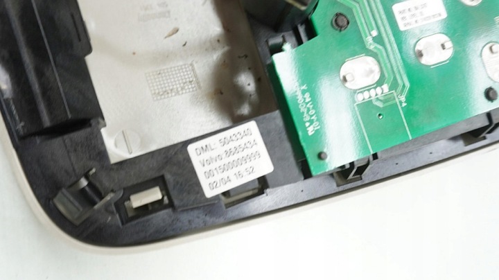 VOLVO V70 II S60 I RÉTROVISEUR INTERNE AMPOULES ÉCLAIRAGE CABINES 8685434