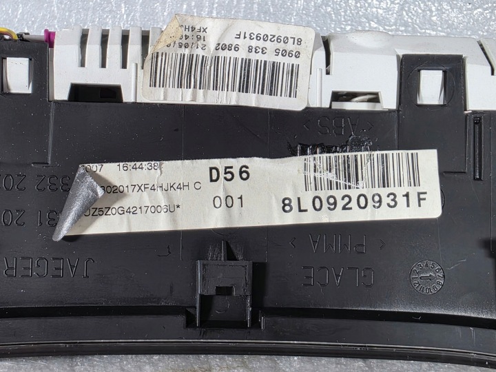 COMPTEUR COMPTEUR A3 8L 1.8 20V 8L0920931F