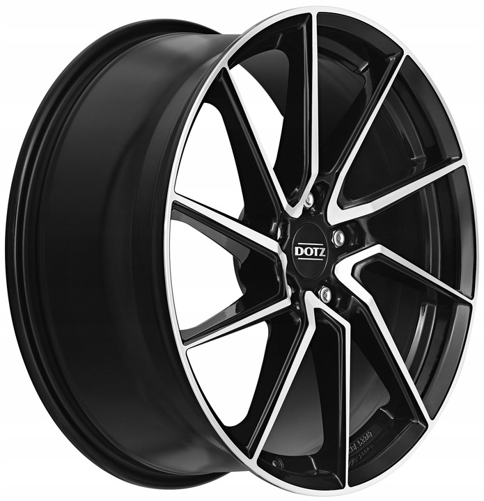 4 PIEZAS DOTZ 7,5X17 5X112 ET48 SPA DARK OSA78BP48 