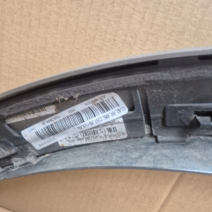 MERCEDES GLE 167 AMG COUPÉ MOULURE GARDE-BOUE DROITE ARRIÈRE ARRIÈRE A1678800206