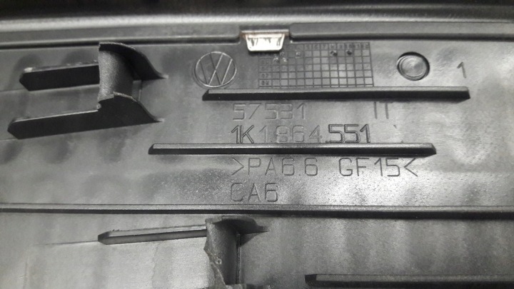 1K1864551 PONDOZEK CONDUCTEUR VW SCIROCCO R