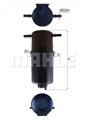 FILTER FUEL KL 873 KNECHT photo 2 - milautoparts-fr.ukrlive.com