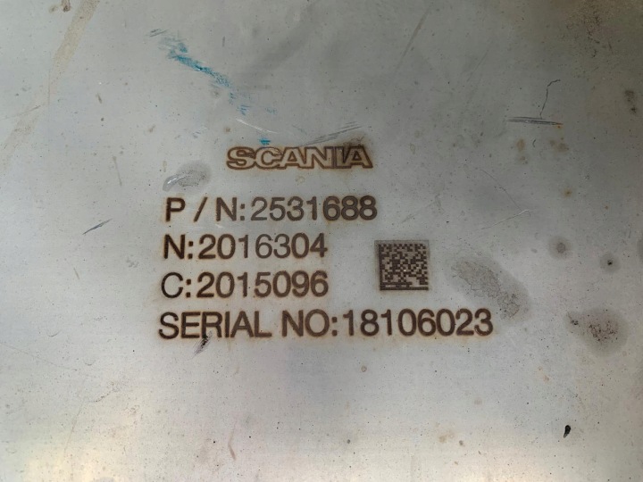 CATALYSEUR SCANIA R AVEC NTG 2531688