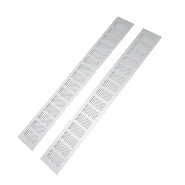 2 PCS GRILLE VENTILATION BLANCHE 80*600MM