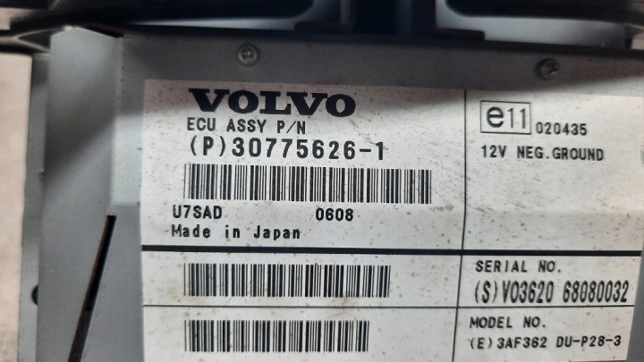MONITEUR OE 30775626 VOLVO S60 I LIFT 07R