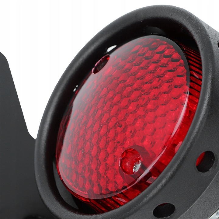 PHARE MOTOCYCLETTE ARRIÈRE LED PIED ALUMINIUM UNIVERSEL