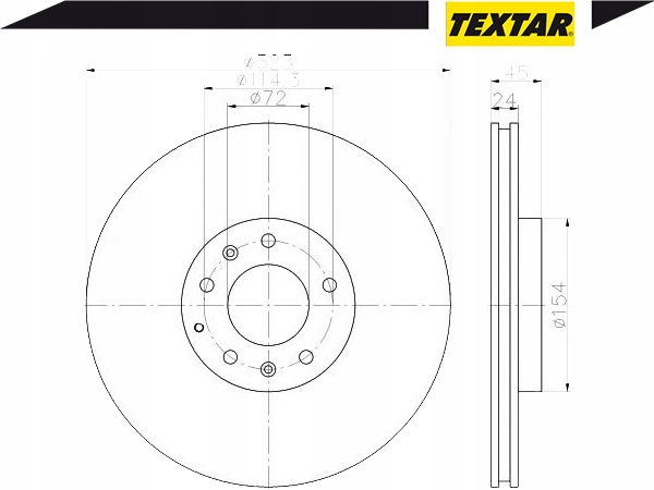 DISCO DE FRENADO MAZDA P. RX- 8 03- 