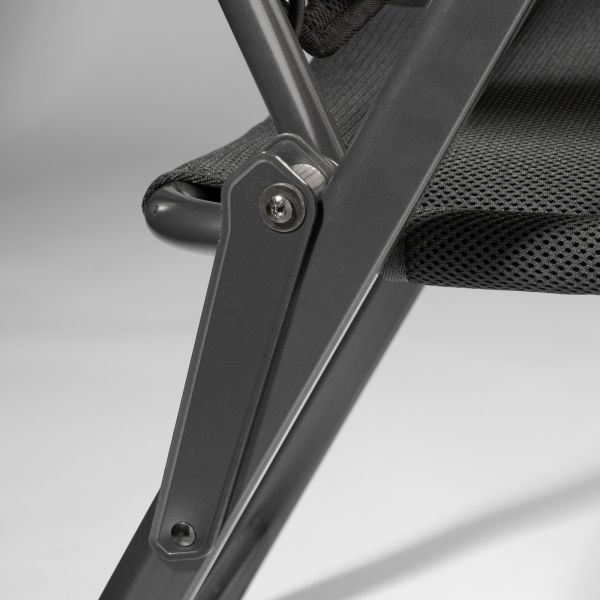 KRZESLO KEMPINGOWE HIGHQ COMFORTABLE NOIR