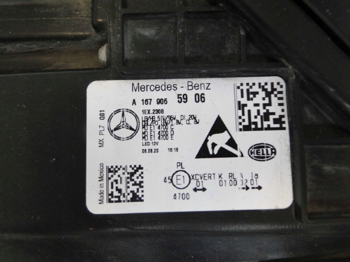 MERCEDES PHARE GAUCHE MULTIBEAM LED GLE 167 W167 C167 AVANT RESTYLAGE