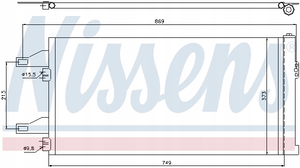 CONDENSADOR NISSENS 94985 