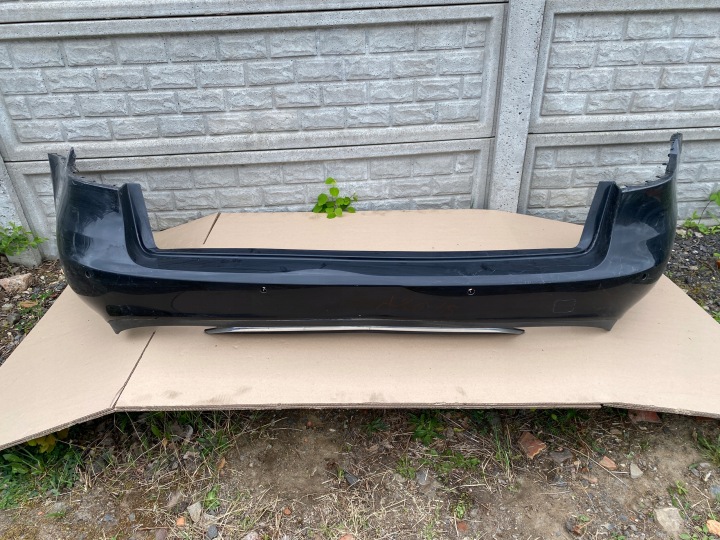 MERCEDES 212 E CLASSE PARE-CHOCS DOUBLURE CHROME ARRIÈRE 2128859225 ORIGINAL