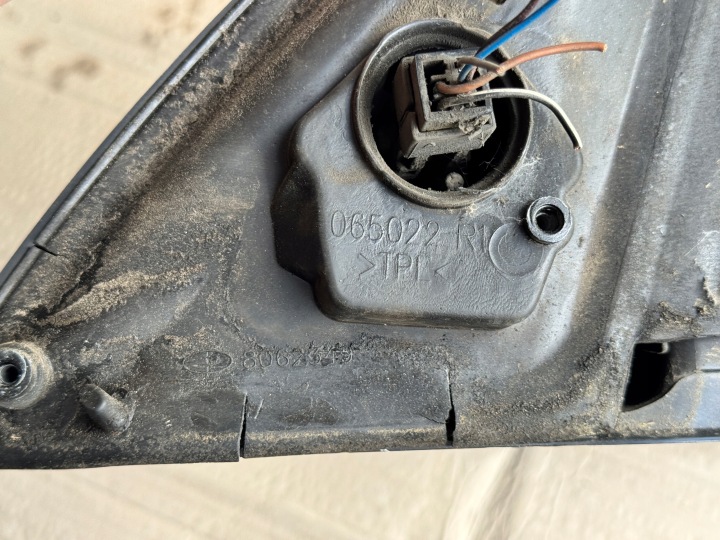 RÉTROVISEUR DROIT ÉLECTRIQUE 5 GOUPILLE OPEL CORSA C 065022 8062349