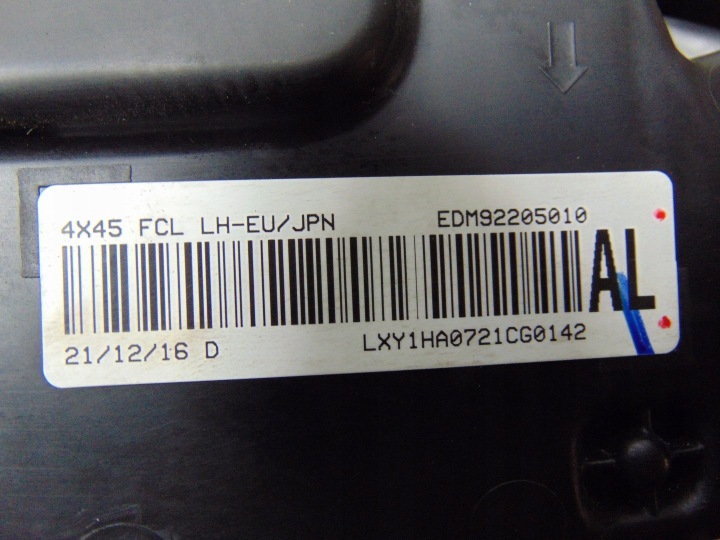 PHARES ANTIBROUILLARD GAUCHE LED FJD MITSUBISHI ECLIPSE CROSS EDM92205010