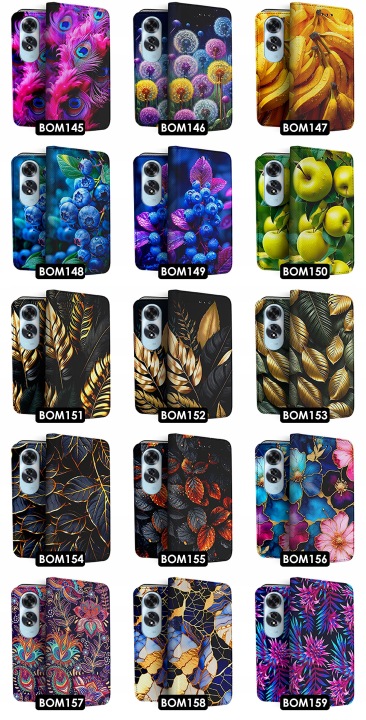 ÉTUI SUR TÉLÉPHONE OPPO A60 4G CASE CHÂSSIS AVEC WZOREM VERRE PROTECTEUR