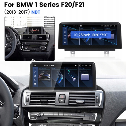 BMW 1 SERIES F20 F21 2013-2017 RADIO ANDROID 64GB 