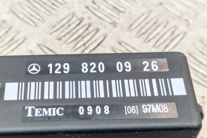 MODULE PRZEDNIEDO GAUCHE SIÈGES MERCEDES-BENZ SL (R129) A1298200926 5.0L