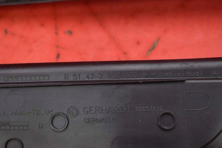 REVÊTEMENT REVÊTEMENTS SEUIL ENSEMBLE 7907154 7907153 BMW E91 MODULE 04-10
