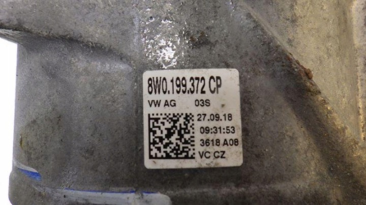 POIGNÉE COUSSIN MOTEUR DROITE AUDI A4 B9 2.0 TDI 8W0199372CP